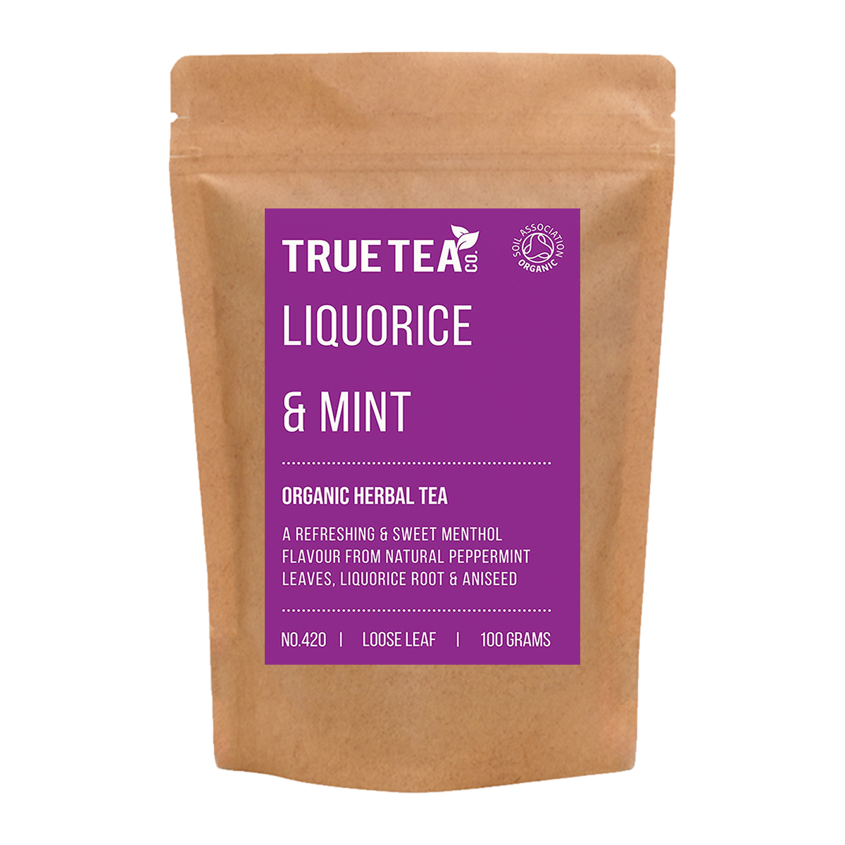 Liquorice and Mint Organic Herbal & Black Tea (No.420)