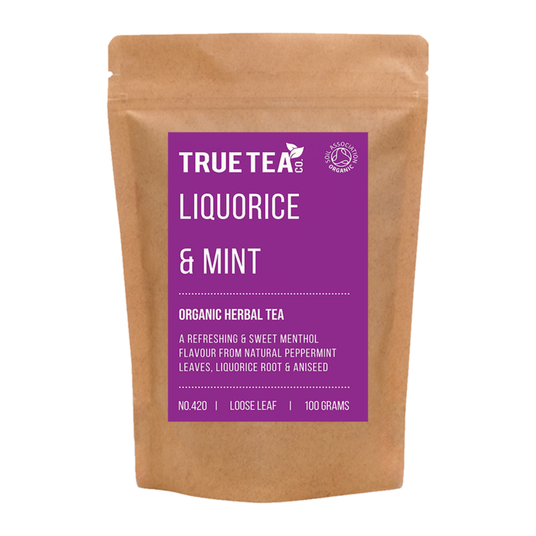 Liquorice and Mint Organic Herbal & Black Tea (No.420)