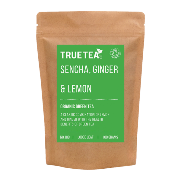 Sencha, Ginger & Lemon Organic 108 CO