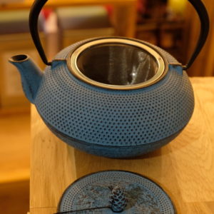 Sorano Turquoise Cast Iron Teapot (0.6 Litre)