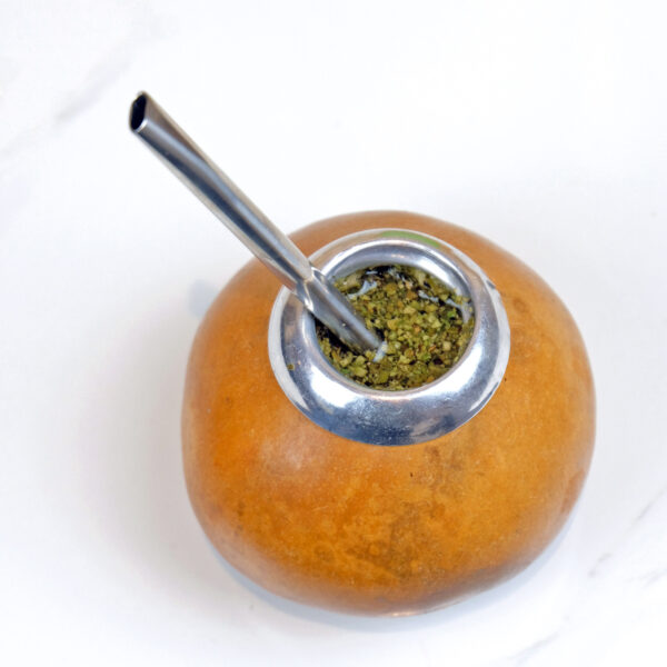 yerba mate bombilla and calabash