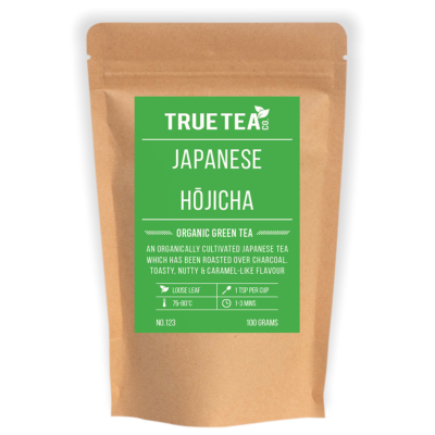 Japanese Hojicha Green Tea Packet