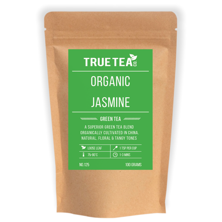 Organic Jasmine Green Tea Loose Leaf Tea True Tea Co.