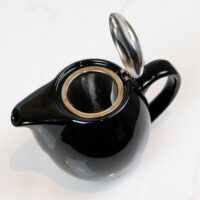 Black Loose Tea Pot - 900ml
