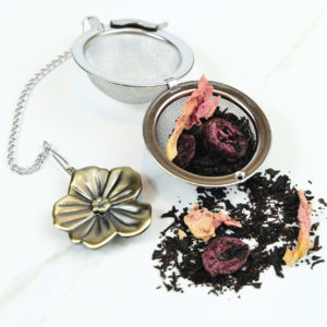 Bronze Flower Tea Egg Infuser
