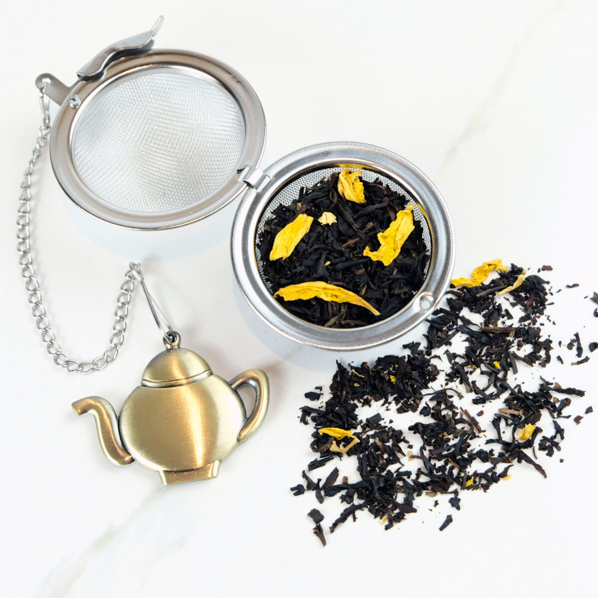 Bronze Teapot Tea Egg Ball Infuser