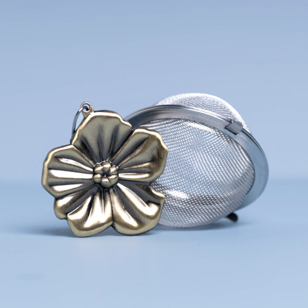 Bronze Flower Tea Egg Infuser