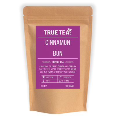 Cinnamon Bun Herbal Tea full of Festive Taste