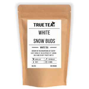 white snow buds chinese white tea