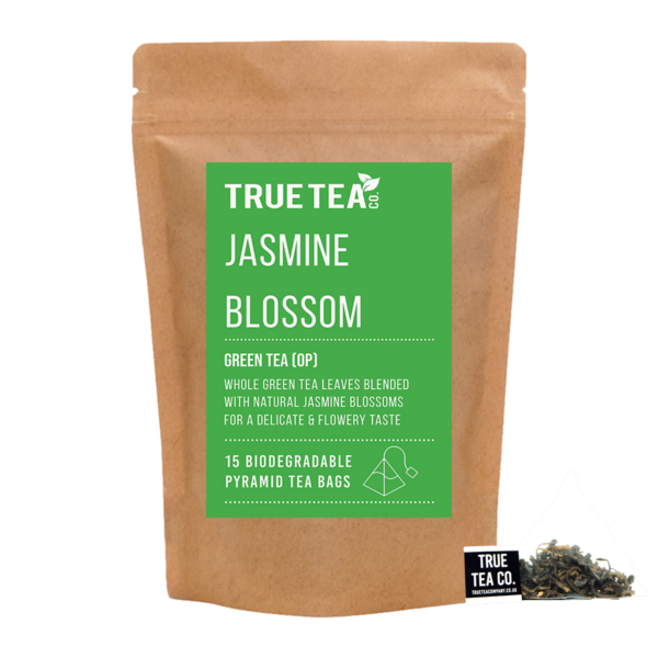 Jasmine Blossom Green Pyramid Tea Bags