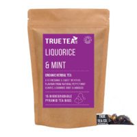 Liquorice and Mint Herbal Pyramid Tea Bags