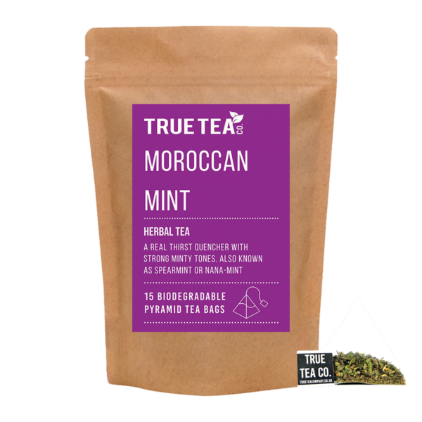 Moroccan Mint Herbal Pyramid Tea Bags