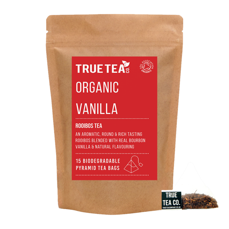 Organic Vanilla Rooibos Pyramid Tea Bags