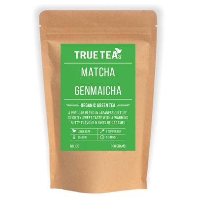 Matcha Genmaicha Loose Leaf Green Tea