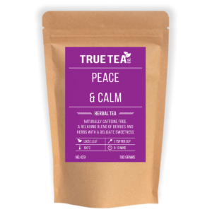 Peace and Calm Herbal Tea Kraft Bag