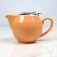 Peach Loose Leaf Tea Pot with Infuser