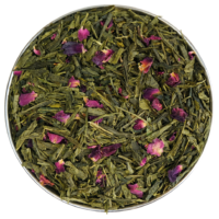 Sencha Rose Loose Leaf Green Tea