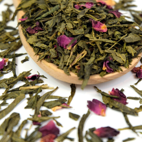 Sencha Rose Green Tea Sencha Rose Loose Leaf Tea