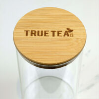 True Tea Glass Jar Front