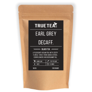 decaffeinated earl grey black tea