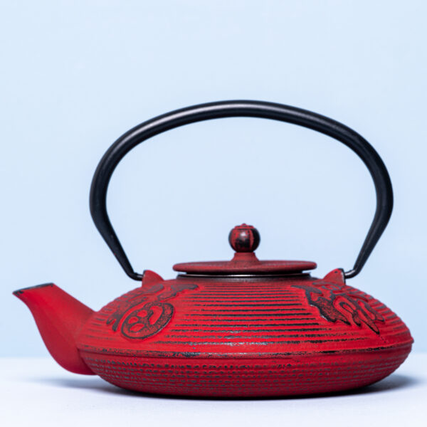 "Hakone" Cast Iron Teapot - Red (800ml)