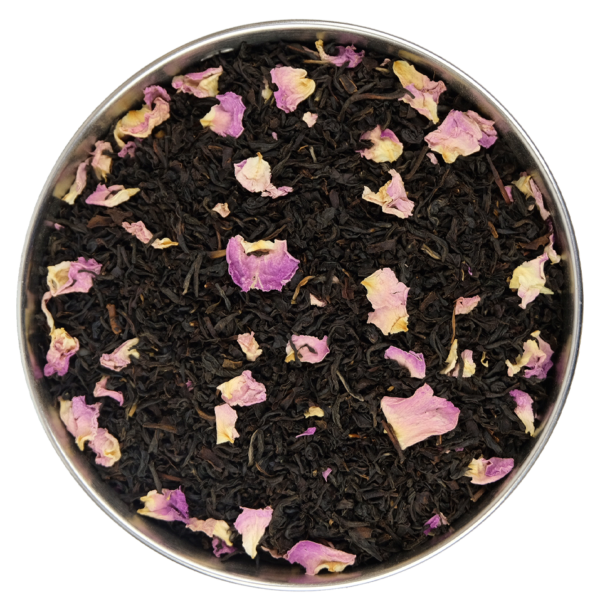 Montpellier Rose Black Tea with natural rose petals