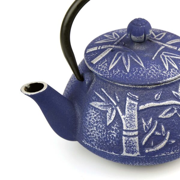 cast iron tea pot for loose leaf tea