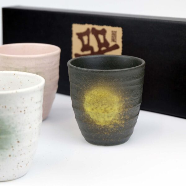 painted japanese tea cup