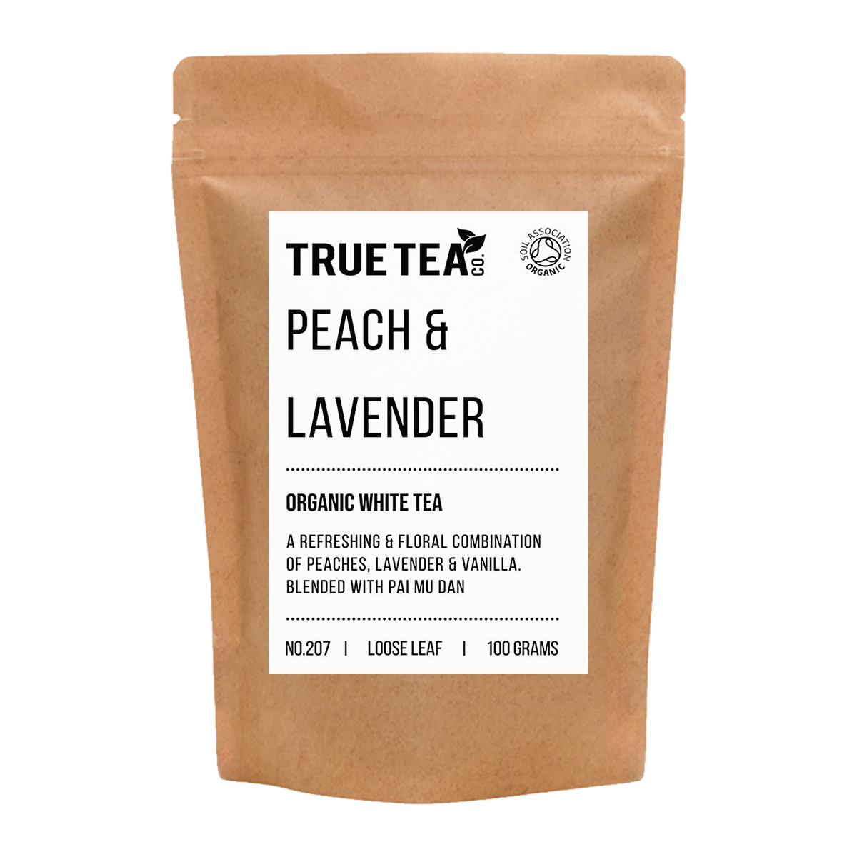 Peach and Lavender Organic White Tea (No.207)