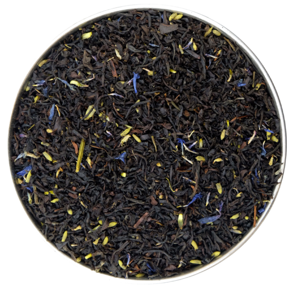 earl grey lavender with blue flower
