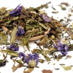 peach and lavender white tea