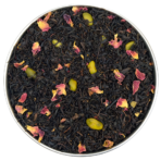 pistachio and marzipan black tea blend