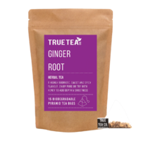 Ginger Root Herbal Pyramid Tea Bags