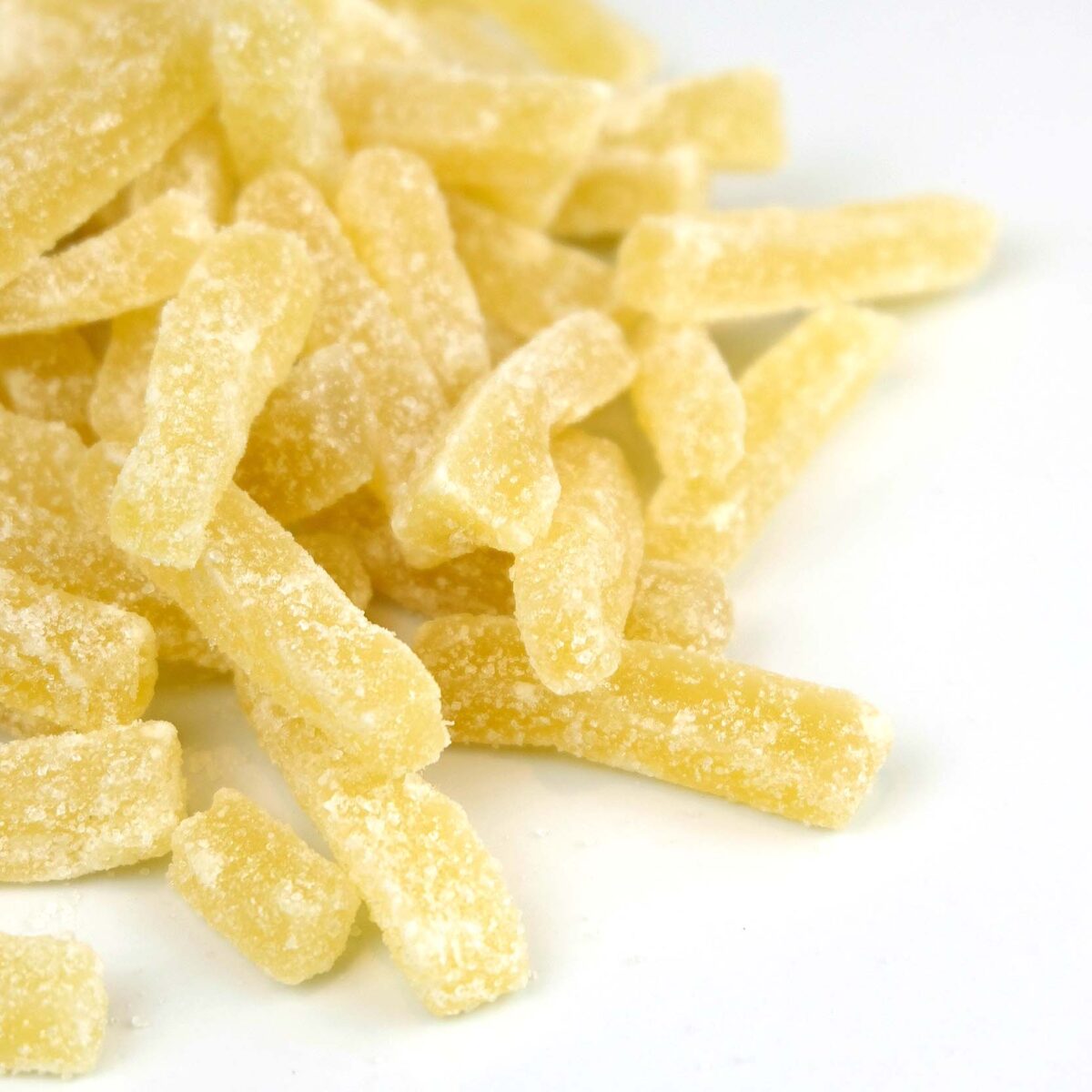 sugar glazed ginger sticks