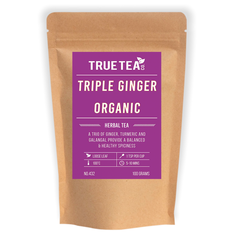 Ginger and Lemongrass Herbal Tea Loose Leaf Herbal Tea True Tea Co.