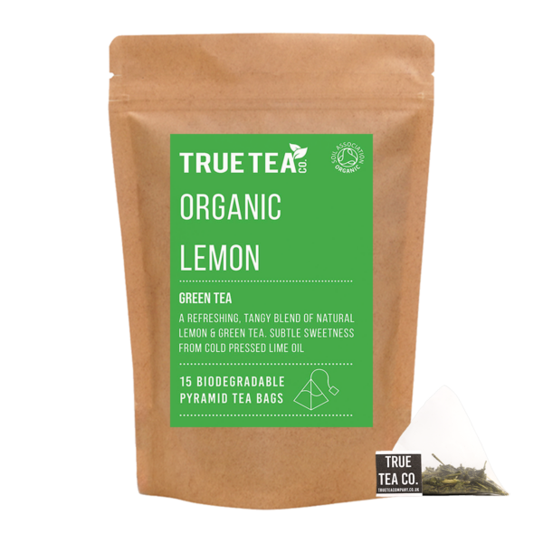 Organic Lemon Green Pyramid Tea Bag