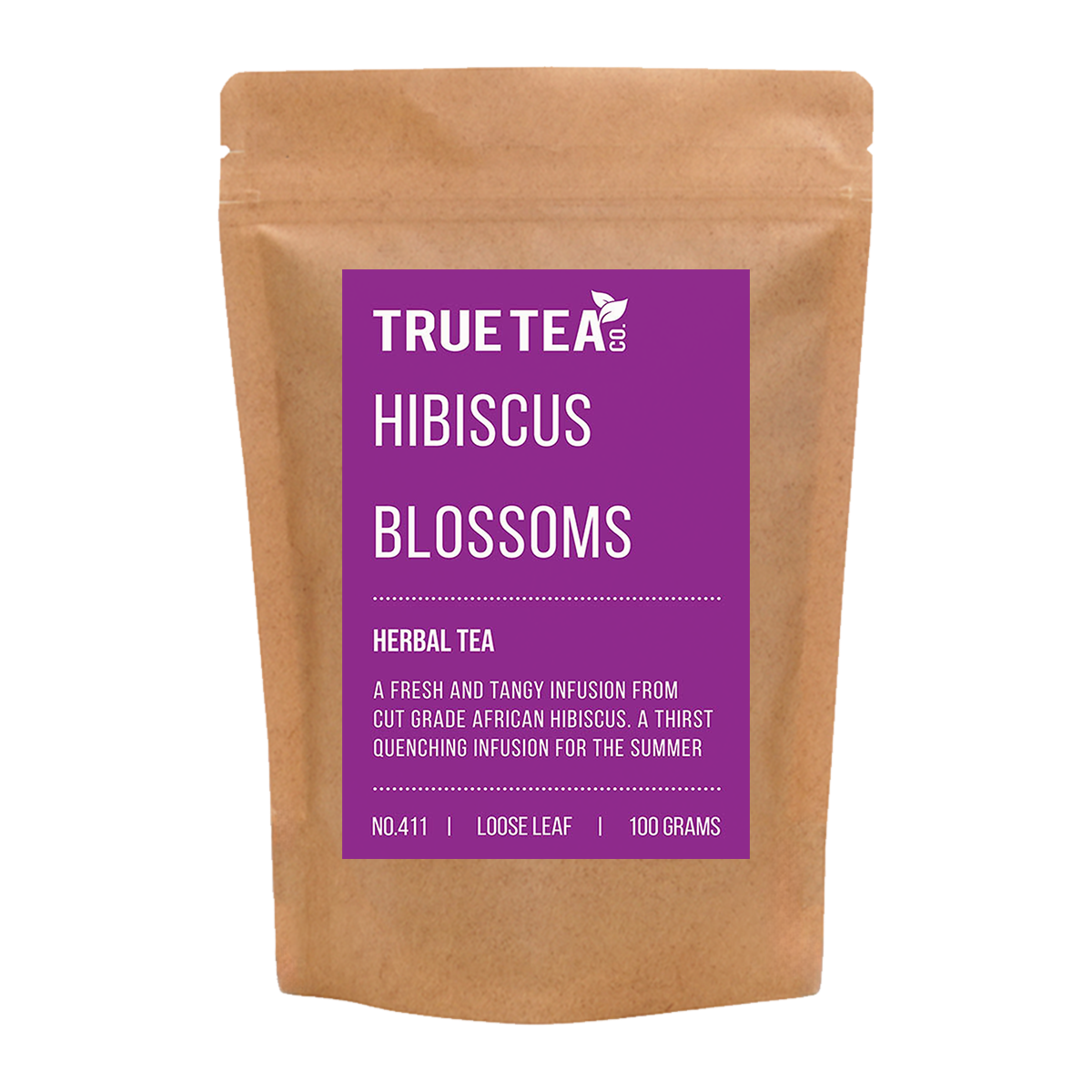 Hibiscus Blossoms Herbal Tea (No.411)