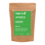 Japanese cherry green tea - loose leaf tea packaging
