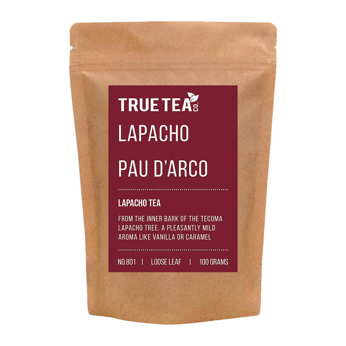 Natural Lapacho Pau D'Arco Tea (No.801) - True Tea Harrogate Ltd.