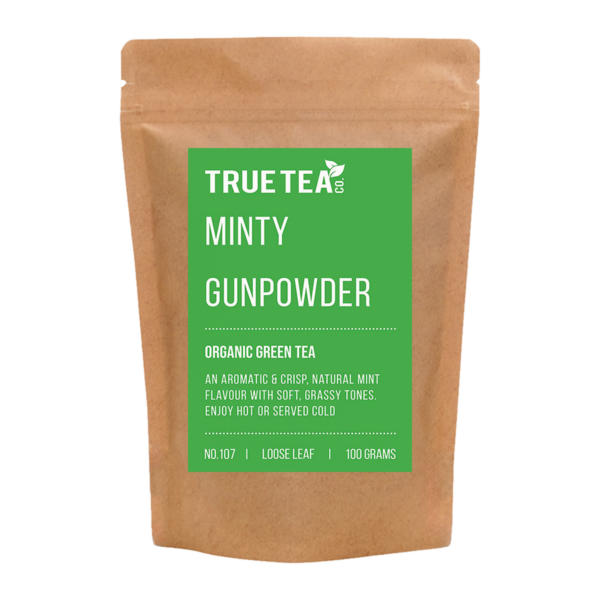 Minty Gunpowder Organic Green Tea 107 CO