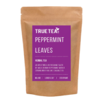 Peppermint Leaves in a eco friendly kraft packaging.