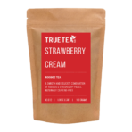 Rooibos Strawberry Cream Loose Leaf Tea in Kraft Packaging