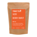 Very Berry Burst Fruit Tea in eco friendly kraft packaging.