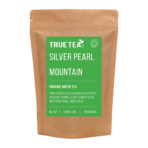 silver pearl mountain organic green tea packaging