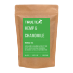 hemp and chamomile tea packaging