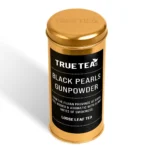 Black Pearls Gunpowder Tea Caddy