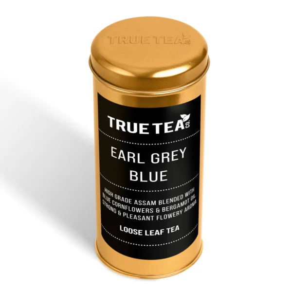 Earl Grey Blue Tea Caddy Earl Grey Blue Tea Caddy