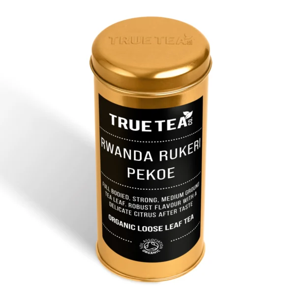 Rwanda Rukeri Pekoe Organic Tea Caddy Rwanda Rukeri Pekoe Organic Tea Caddy