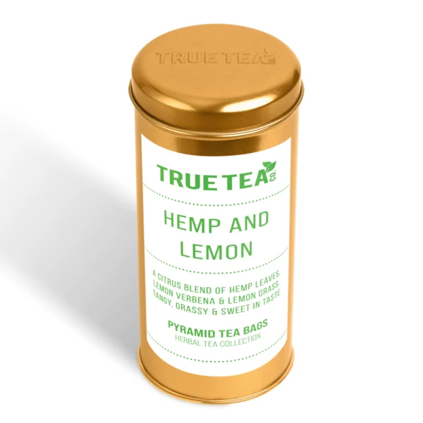 Hemp and Lemon Tea Caddy - Tea Bags Hemp and Lemon Tea Caddy - Tea Bags