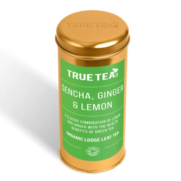 Sencha Ginger and Lemon Green Tea Caddy Sencha Ginger and Lemon Green Tea Caddy